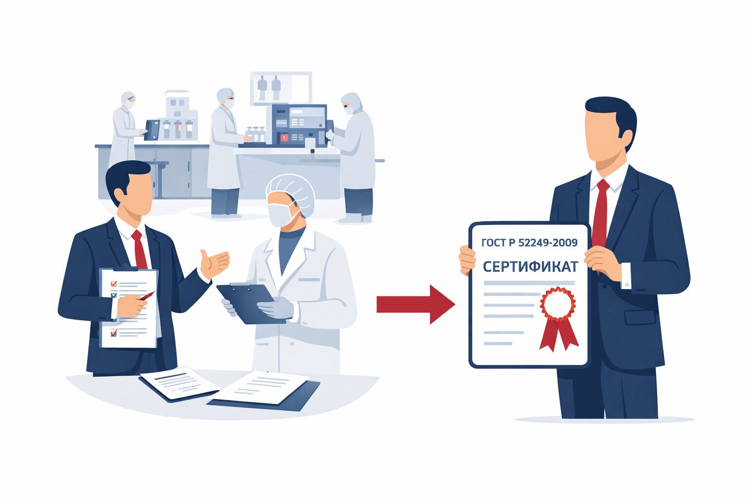 Процедура сертификации ГОСТ Р 52249-2009 в Тимашевске